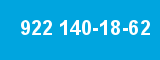 922 140-18-62